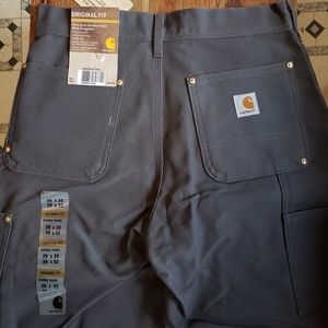 Carhartt firm duck double front work dungaree